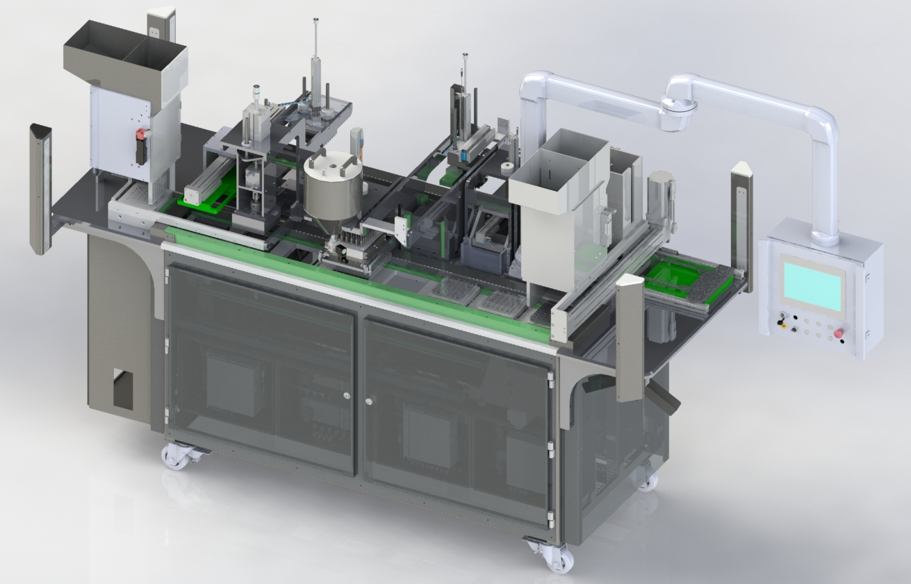 Dual Cavity CapsuleFilling Machine